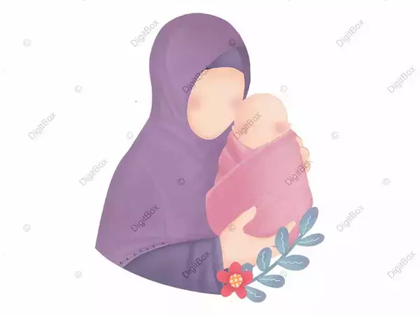 عکس خفن عکس مادر و فرزند با حجاب کارتونی