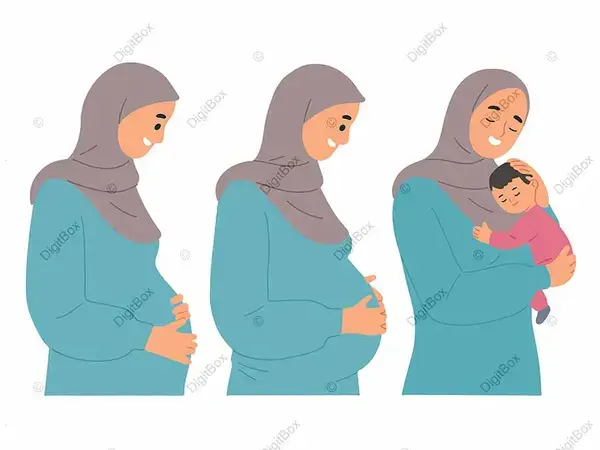 عکس خفن عکس مادر و فرزند با حجاب کارتونی